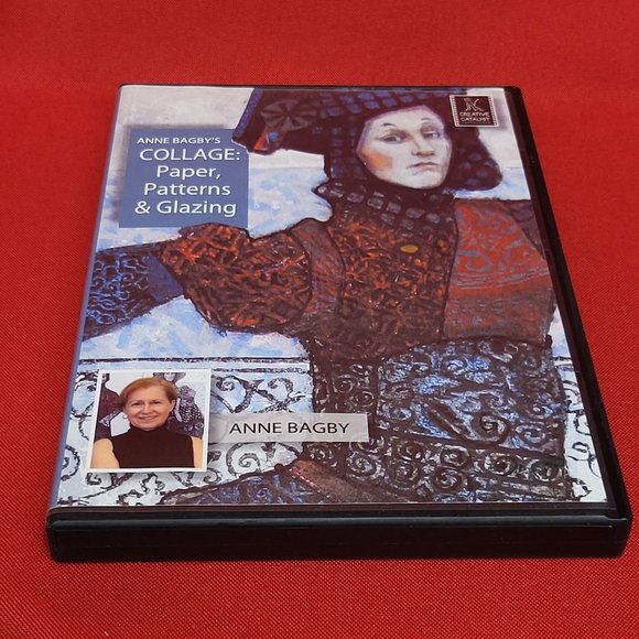 Anne Bagby Collage Paper Patterns & Glazing DVD - Picture 3 of 8